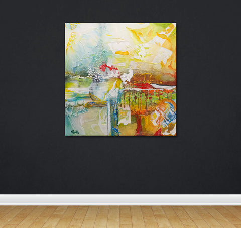 Abstract Canvas Painting -Phantom