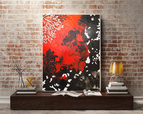 Abstract  on Canvas- Dalmatian