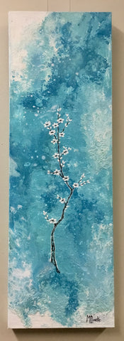 Abstract Canvas Painting - Blossom